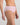 Model wears Body Cotton High Cut Brief in FESTIVAL BLOOM. On body side view