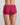 Model wears Body Cotton Full Brief in BEAUJOLAIS. On body back view