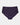 Harbour Full Brief in PURPLE VELVET. Flat lay front view