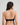 Model wears My Fit Smooth Strapless Bra in BLACK. On body back view