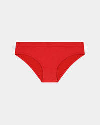 Seamless Bikini in BITTERSWEET. Flat lay front view