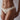 Model wears Morning Lola Thong in SCALLOP SHELL. On body front view