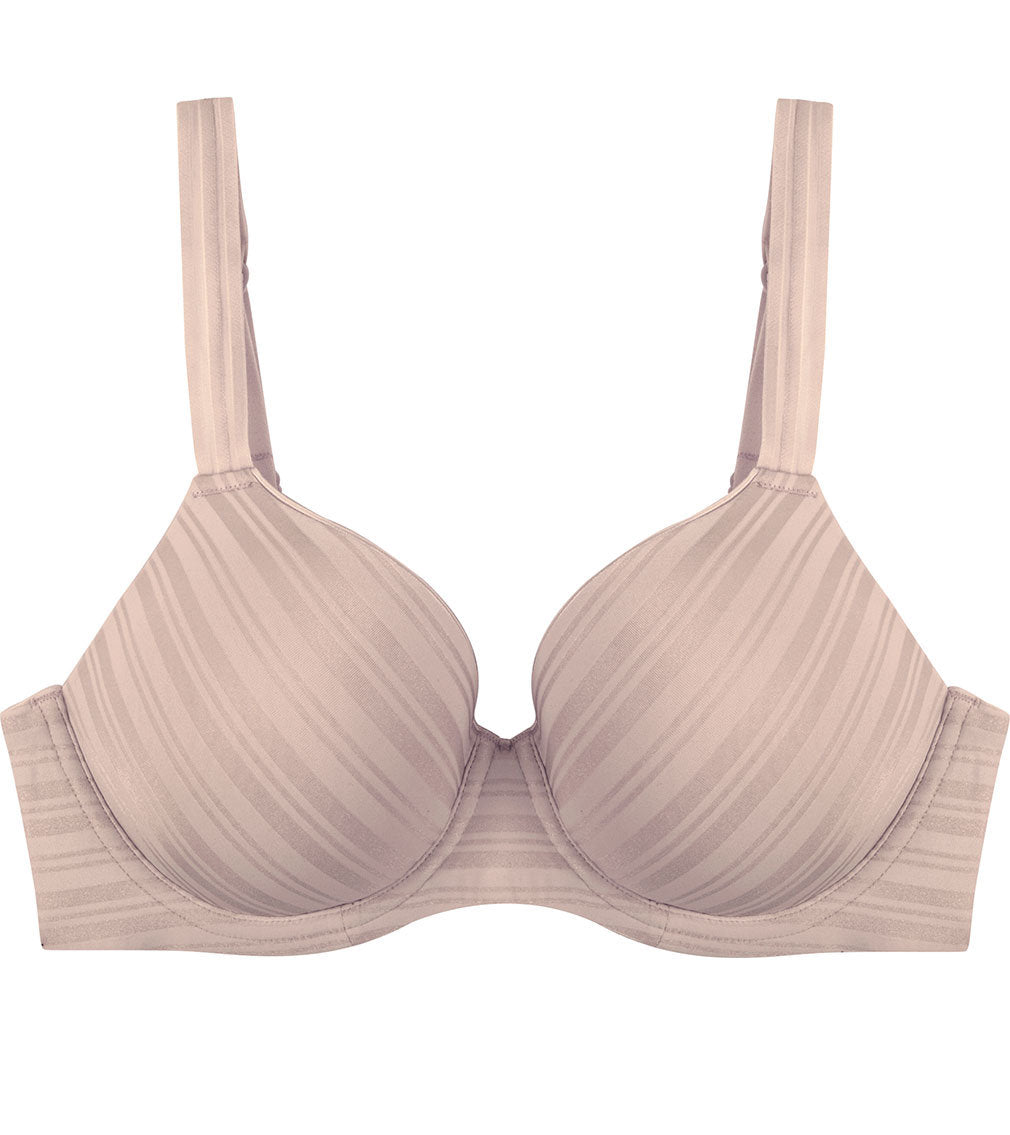 Rita Contour Bra in LATTE. Flat lay front view
