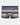 Rugby Stripe Mens Trunk in INDIGO/ICEBERG/SMOKE. Flat lay front view