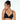 Model wears Bendon Body Wire Free Bra in BLACK. On body front view