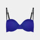 Dreamt Moments Contour Bra in SODALITE BLUE. Flat lay front view