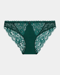 Delightfully So Bikini in RAIN FOREST. Flat lay front view