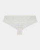 Morning Lola Midi in WHITE. Flat lay front view