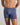 Model wears Bamboo Mens Trunk in VINTAGE INDIGO. On body front view