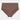 Seamless Full Brief in MOCHA. Flat lay front view