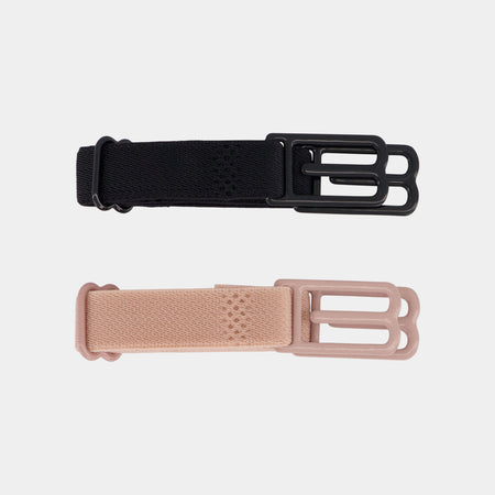 Model wears Cross Back Strap Converter 2Pk in ASSORTED. On body front view