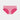 Simply Seamless Boyshort in SHOCKING PINK MARLE. Flat lay front view