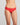 Model wears Seamless Bikini in BITTERSWEET. On body side view
