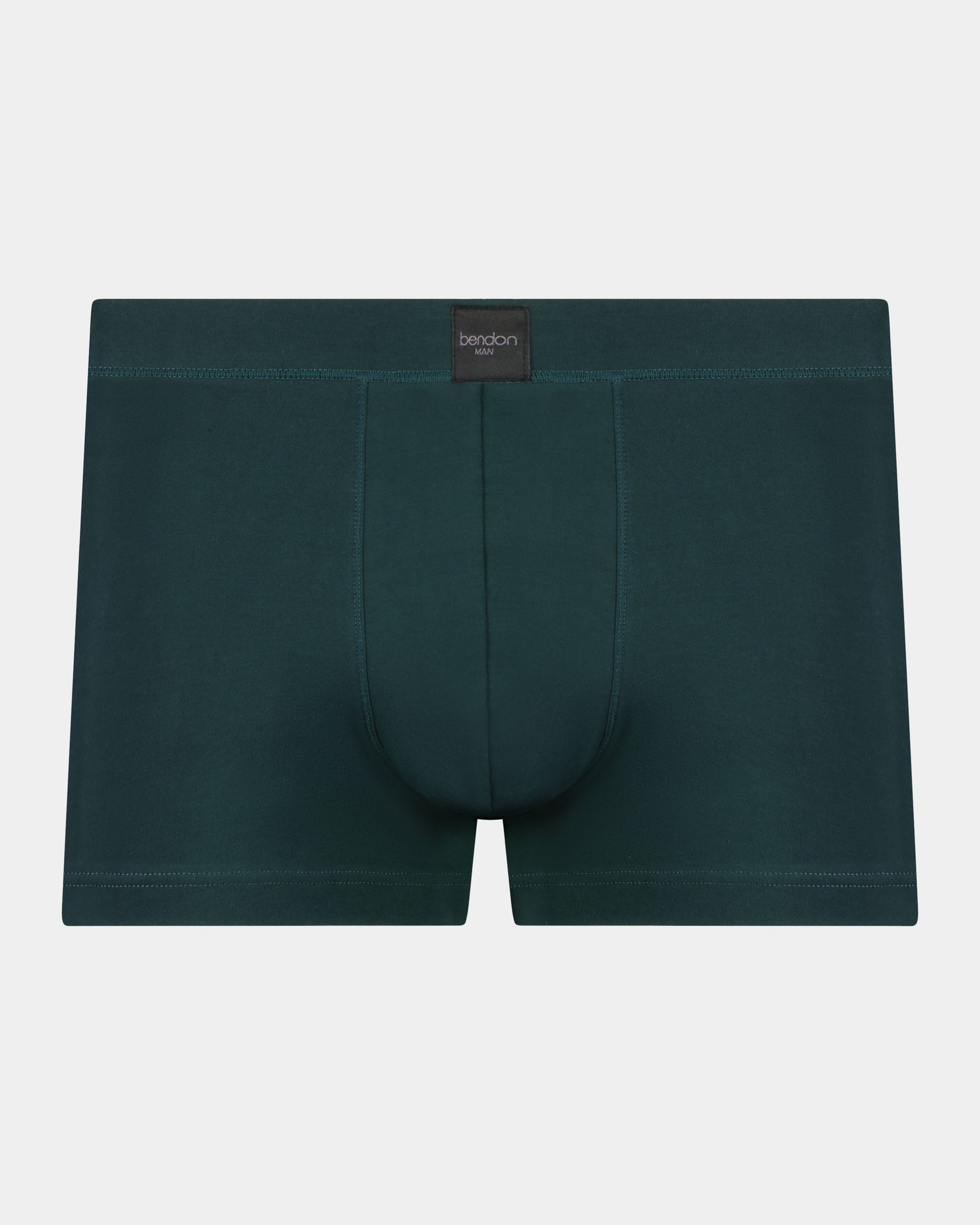High Tech Cotton Mens Trunk in PONDEROSA PINE. Flat lay front view