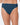Model wears Coral High Cut Brief in REFLECTING POND. On body front view