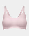 Comfit Collection Wire Free Bra in FESTIVAL BLOOM. Flat lay front view
