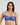 Model wears Sofia Contour Bra in DAZZLING BLUE. On body front view