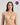 Model wears My Fit Lace Push Up Bra in FRAPPE. On body front view