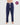 Model wears Bamboo Bliss Long PJ Pant in NAVY BLAZER. On body front view