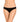 Model wears Freestyle Bikini in BLACK. On body front view