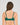 Model wears Comfit Collection Contour Bra in RAIN FOREST. On body back view