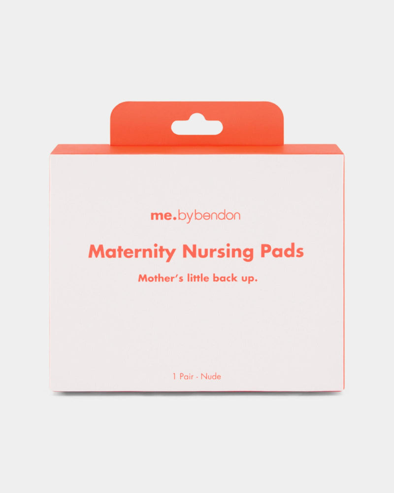 Model wears Reusable Nursing Pads in Nude. On body side view