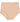 Freedom Full Brief in Nude. Flat lay front view