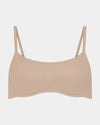 Extra-Ordinary Contour Bra in LATTE. Flat lay front view