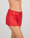 Model wears Giuliana Short in SALSA. On body side view