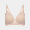 Eloise Contour Bra in PALE DOGWOOD. Flat lay front view