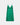 Evelyn Chemise in ULTRAMARINE GREEN. Flat lay front view
