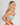 Model wears Giselle Contour Bra in PORCELAIN/TUSCANY. On body side view