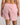 Model wears Cabana Stripe Boxer in CANDY CANE. On body back view