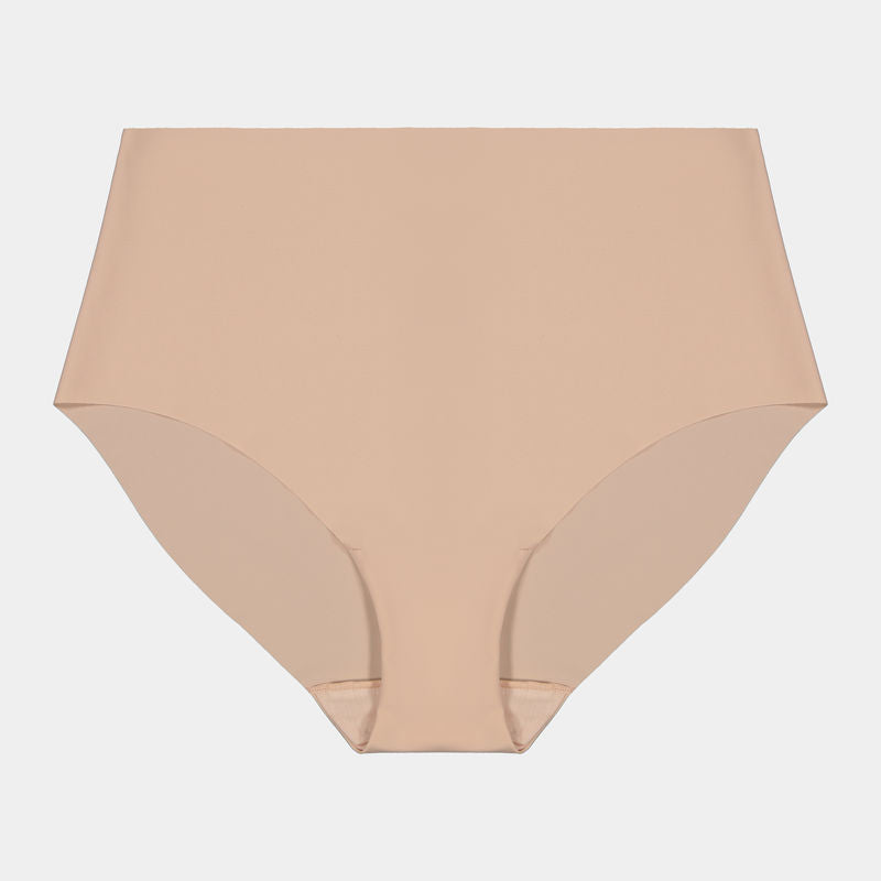 No Show Full Brief in LATTE. Flat lay front view