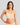 Model wears Simply Seamless Crop Top in Nude. On body side view
