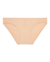 Clemence Bikini in LATTE. Flat lay front view