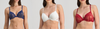 Hero banner Three women wearing different colored bras on a plain background