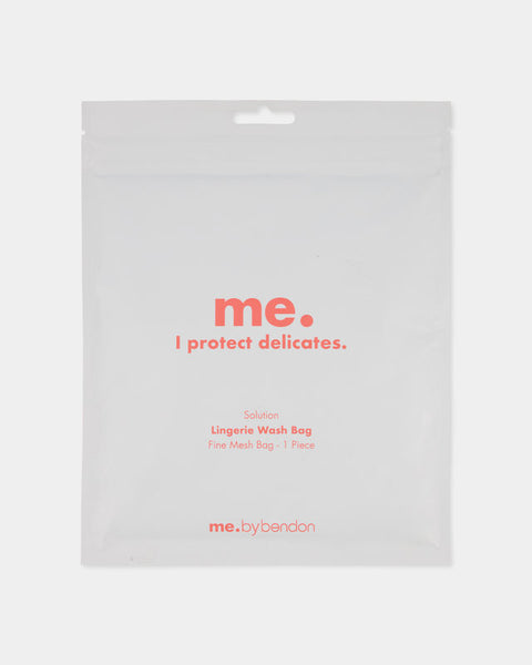 ME. by Bendon Lingerie Wash Bag Bra + Lingerie Solutions in White